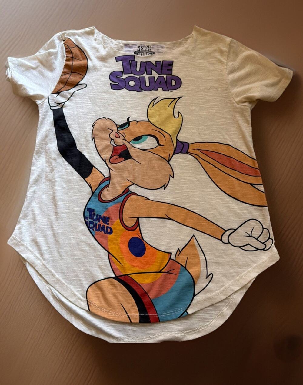SPACE JAM Looney Toons DistressedShort Sleeve T Shirt Women’s XS